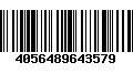 Código de Barras 4056489643579