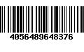 Código de Barras 4056489648376