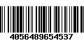 Código de Barras 4056489654537