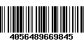 Código de Barras 4056489669845