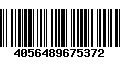 Código de Barras 4056489675372