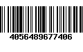 Código de Barras 4056489677406