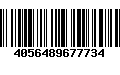 Código de Barras 4056489677734