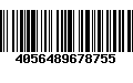 Código de Barras 4056489678755