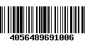 Código de Barras 4056489691006