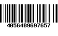 Código de Barras 4056489697657