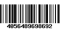 Código de Barras 4056489698692