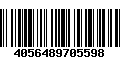 Código de Barras 4056489705598