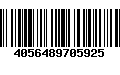 Código de Barras 4056489705925