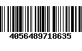 Código de Barras 4056489718635