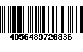 Código de Barras 4056489720836