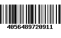 Código de Barras 4056489720911