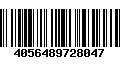 Código de Barras 4056489728047