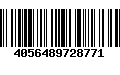 Código de Barras 4056489728771