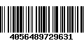 Código de Barras 4056489729631