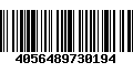 Código de Barras 4056489730194