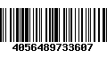 Código de Barras 4056489733607