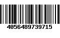 Código de Barras 4056489739715