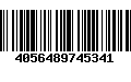 Código de Barras 4056489745341