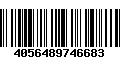 Código de Barras 4056489746683