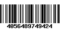 Código de Barras 4056489749424