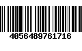 Código de Barras 4056489761716