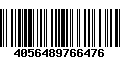 Código de Barras 4056489766476