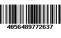 Código de Barras 4056489772637