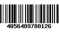 Código de Barras 4056489788126