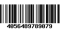 Código de Barras 4056489789079