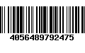 Código de Barras 4056489792475