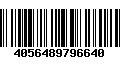 Código de Barras 4056489796640