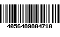 Código de Barras 4056489804710