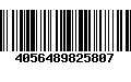 Código de Barras 4056489825807