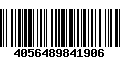 Código de Barras 4056489841906