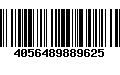 Código de Barras 4056489889625