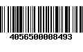 Código de Barras 4056500008493