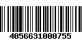 Código de Barras 4056631000755