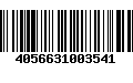 Código de Barras 4056631003541