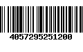 Código de Barras 4057295251200