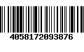 Código de Barras 4058172093876