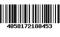 Código de Barras 4058172180453