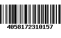 Código de Barras 4058172310157