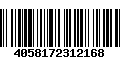 Código de Barras 4058172312168