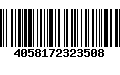 Código de Barras 4058172323508