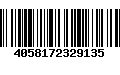 Código de Barras 4058172329135