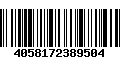 Código de Barras 4058172389504