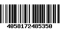 Código de Barras 4058172485350