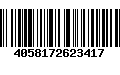 Código de Barras 4058172623417