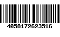 Código de Barras 4058172623516